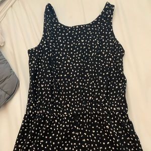 Old navy black and white romper